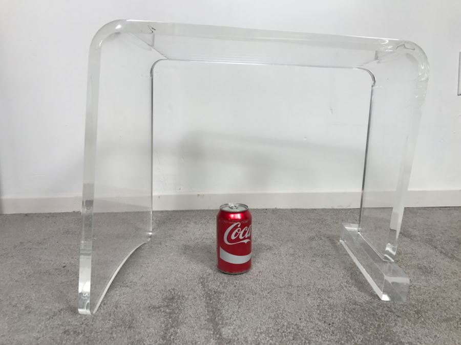 Modernist Lucite Stool Chair [Photo 3]
