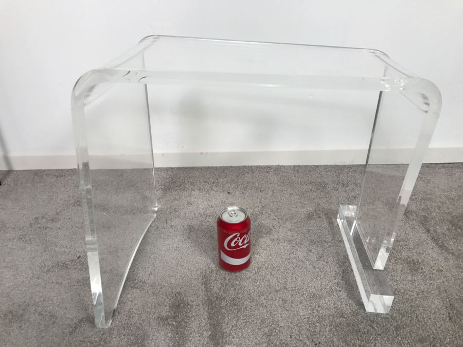 Modernist Lucite Stool Chair [Photo 4]