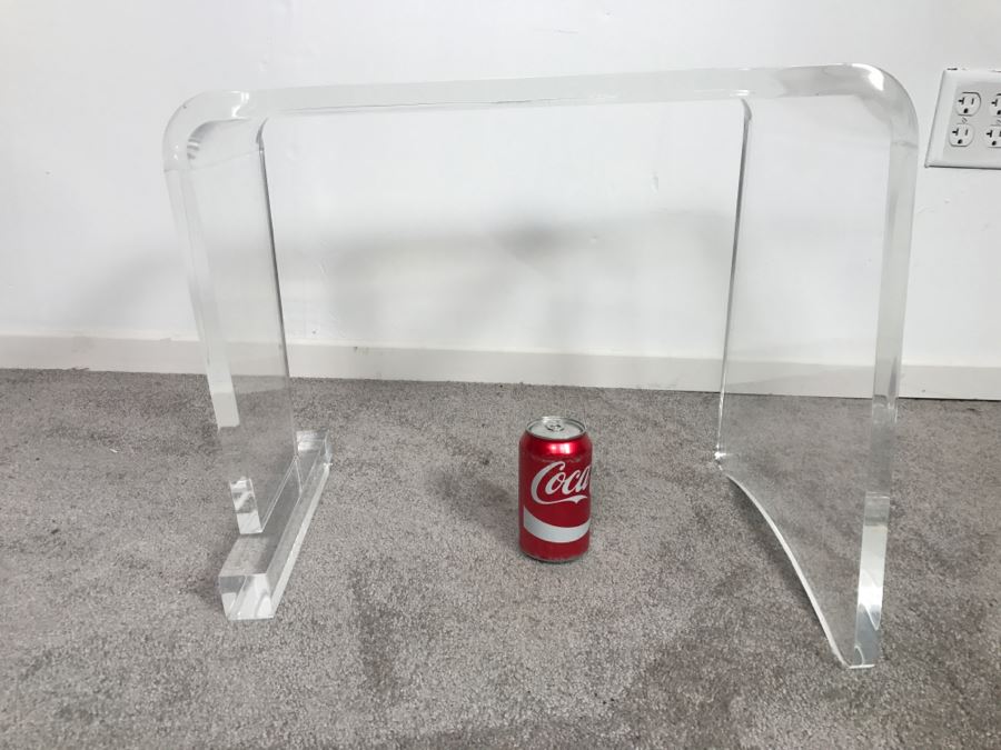 Modernist Lucite Stool Chair [Photo 9]