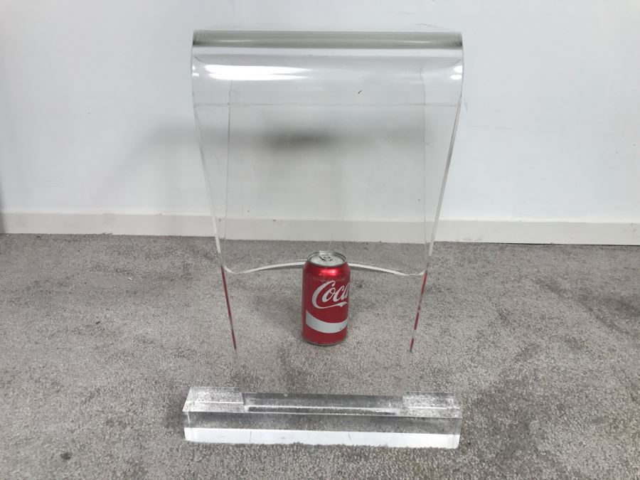 Modernist Lucite Stool Chair [Photo 6]