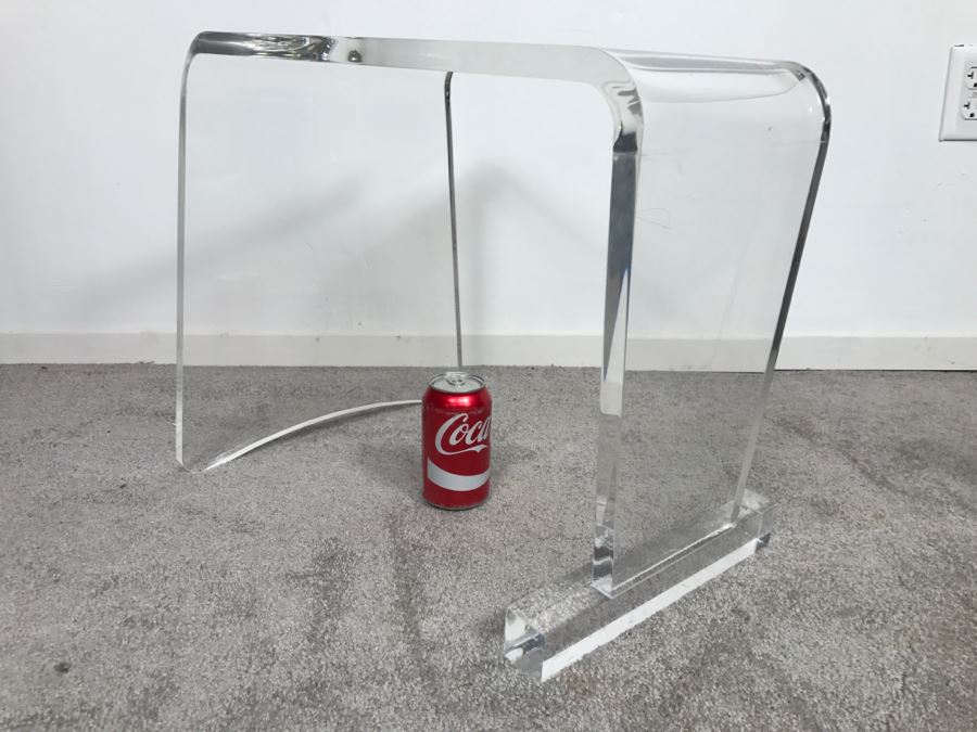 Modernist Lucite Stool Chair [Photo 5]