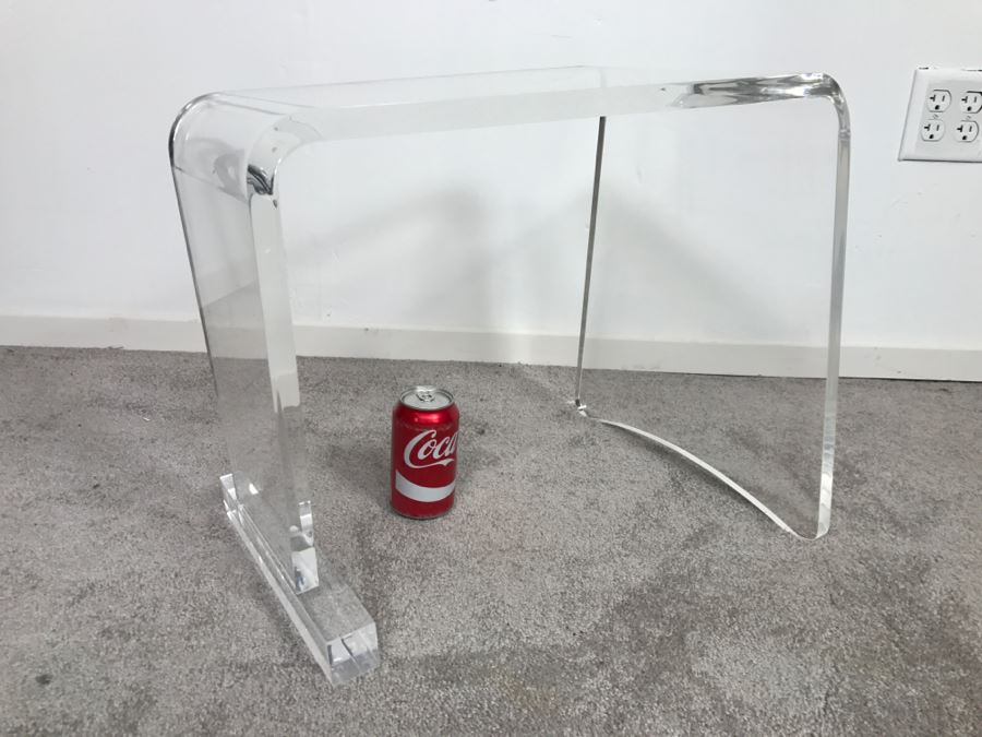 Modernist Lucite Stool Chair [Photo 8]