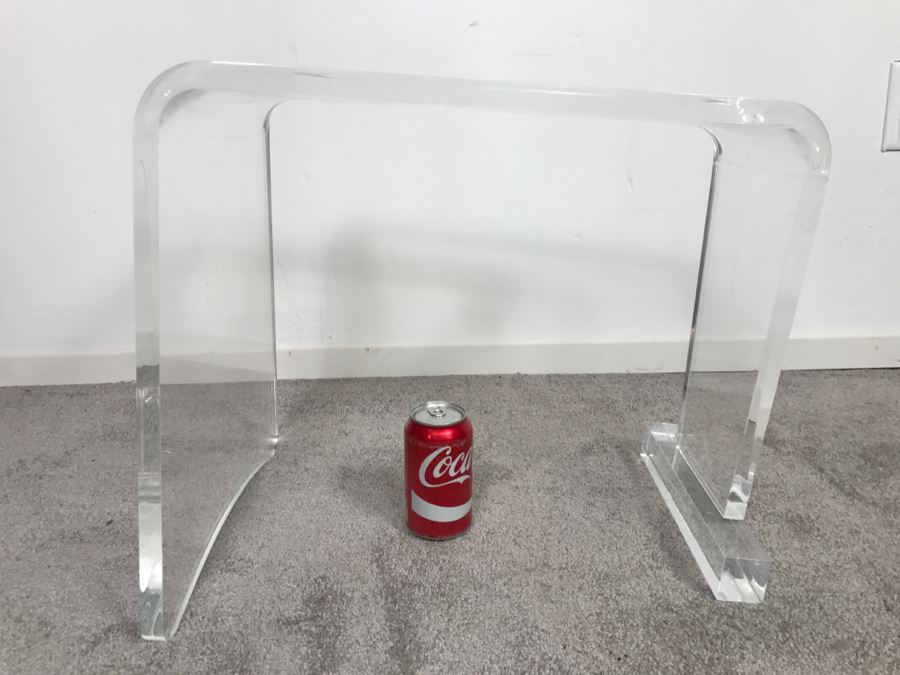 Modernist Lucite Stool Chair [Photo 2]