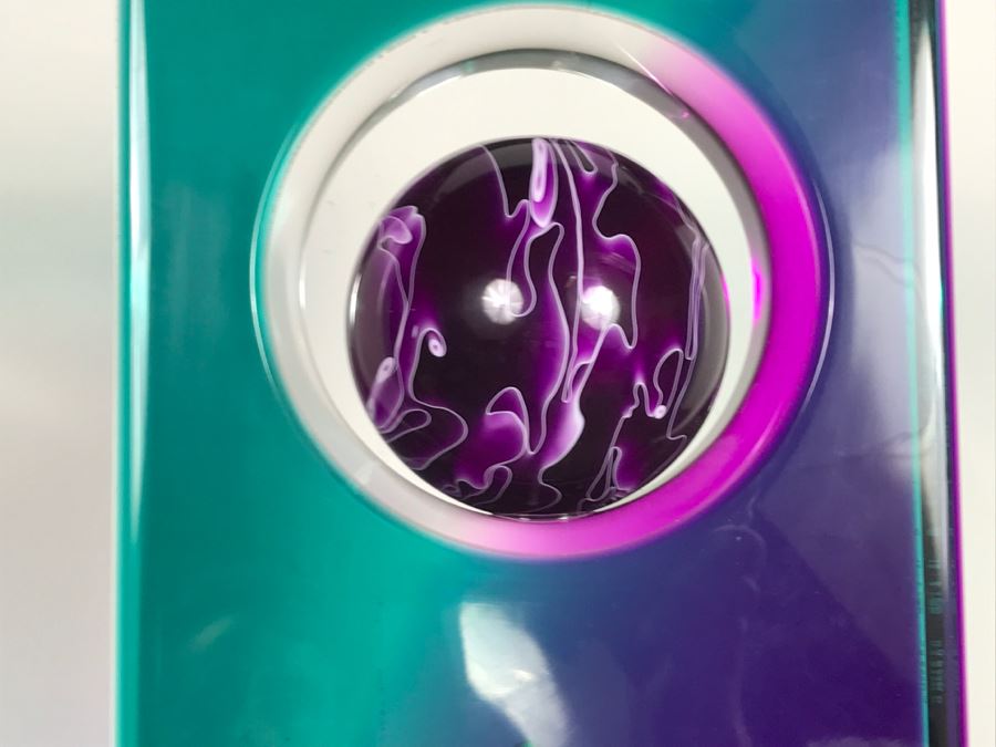 Signed Acrylic Sculpture With Haziza Labeled Base By Israeli Artist Shlomi Haziza Estimate $2,500 62'H [Photo 5]