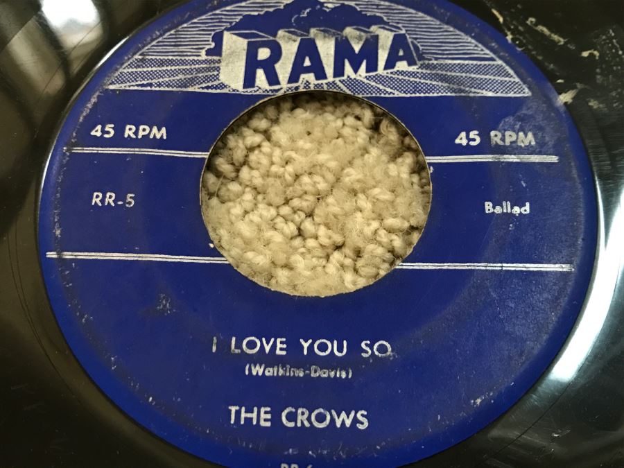 JUST ADDED - Vintage Metal 45Rpm Record Storage Box Platter-Pak With Vintage 45 Records Including Elvis Presley And Fats Domino - See Photos [Photo 28]