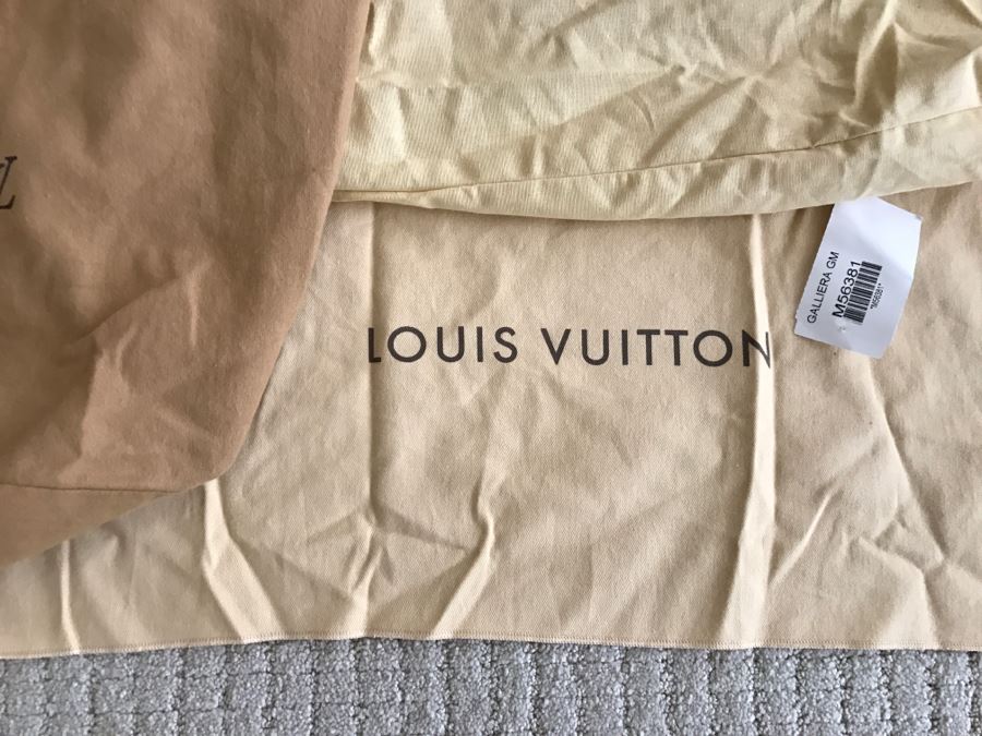JUST ADDED - Set Of (3) LOUIS VUITTON Dust Cover Jackets For Handbags [Photo 3]
