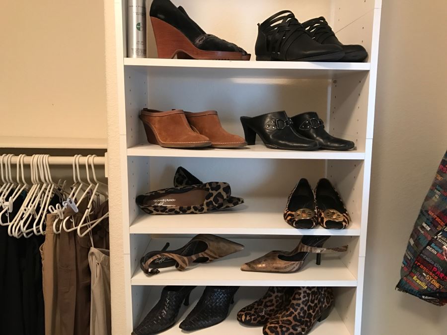 JUST ADDED - Huge Women's Designer Shoe Lot With Cole Haan, Donald J Pliner, Tory Burch, Sam Edelman, Kate Spade And More Size 7.5 [Photo 2]