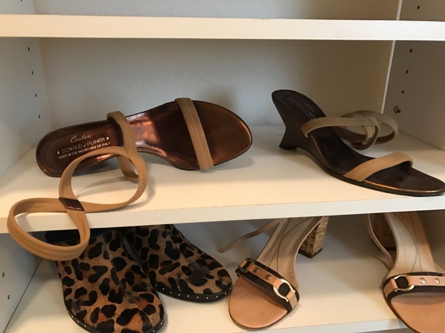 JUST ADDED - Huge Women's Designer Shoe Lot With Cole Haan, Donald J Pliner, Tory Burch, Sam Edelman, Kate Spade And More Size 7.5 [Photo 21]
