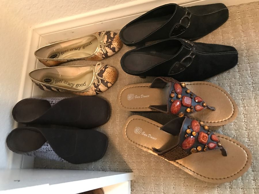JUST ADDED - Huge Women's Designer Shoe Lot With Cole Haan, Donald J Pliner, Tory Burch, Sam Edelman, Kate Spade And More Size 7.5 [Photo 32]