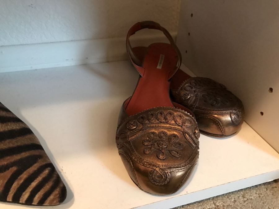 JUST ADDED - Huge Women's Designer Shoe Lot With Cole Haan, Donald J Pliner, Tory Burch, Sam Edelman, Kate Spade And More Size 7.5 [Photo 29]