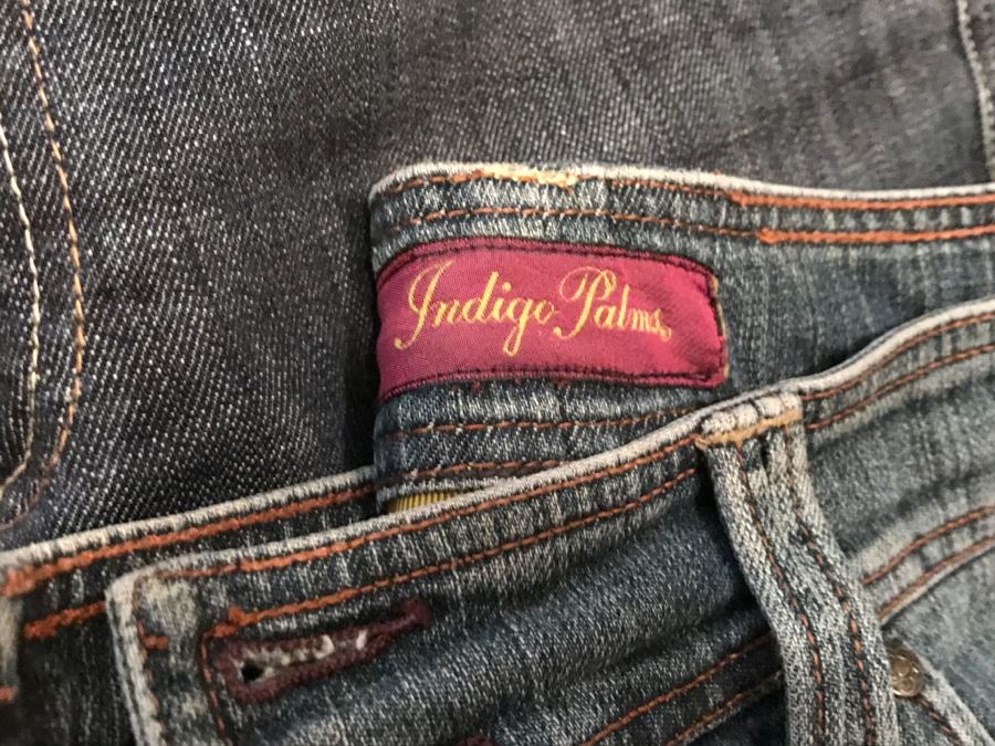 JUST ADDED - Women's Denim Blue Jeans Lot Size 32 12 [Photo 11]