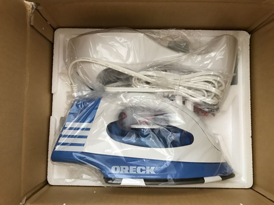 JUST ADDED - New In Box ORECK Steam Iron