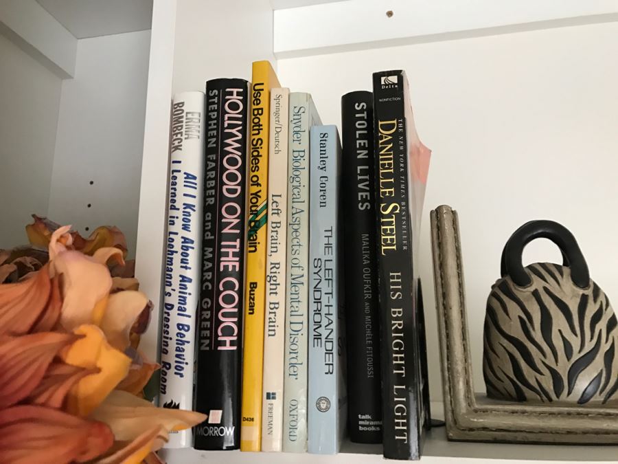 JUST ADDED - MEGA OFFICE LOT # 1 Featuring All Items On Bookshelves, Desk Top And In One Drawer With Books, Home Decor, See Details And Photos [Photo 27]