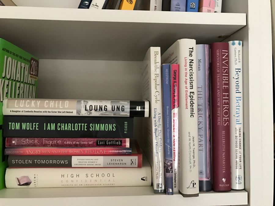 JUST ADDED - MEGA OFFICE LOT # 1 Featuring All Items On Bookshelves, Desk Top And In One Drawer With Books, Home Decor, See Details And Photos [Photo 43]