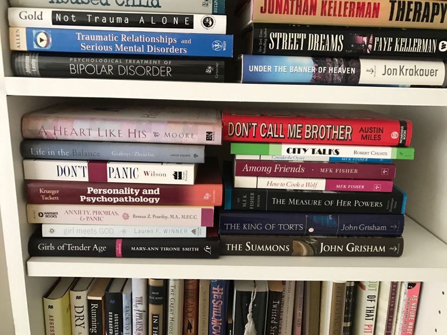 JUST ADDED - MEGA OFFICE LOT # 1 Featuring All Items On Bookshelves, Desk Top And In One Drawer With Books, Home Decor, See Details And Photos [Photo 8]