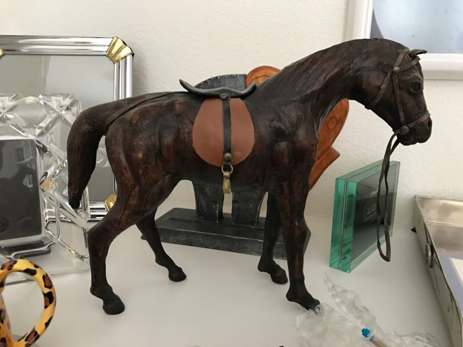 JUST ADDED - MEGA OFFICE LOT # 1 Featuring All Items On Bookshelves, Desk Top And In One Drawer With Books, Home Decor, See Details And Photos [Photo 13]