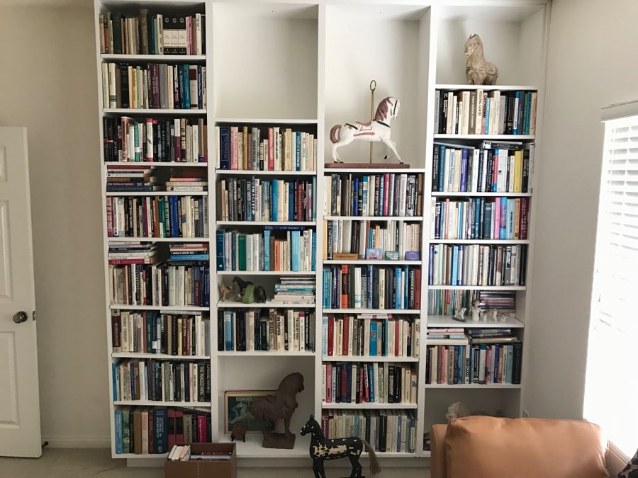 JUST ADDED - MEGA OFFICE LOT # 2 Featuring All Items On Bookshelves And Floor (Lladros) [Photo 2]