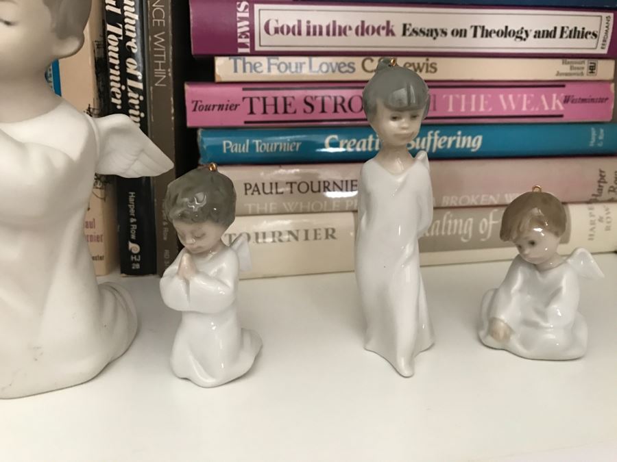 JUST ADDED - MEGA OFFICE LOT # 2 Featuring All Items On Bookshelves And Floor (Lladros) [Photo 36]