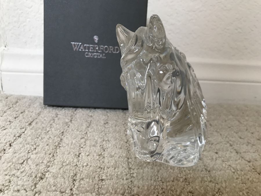 waterford crystal horse figurines