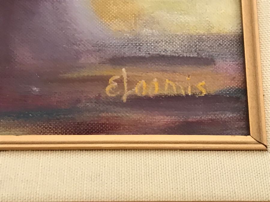 JUST ADDED - Framed Floral Art Print Lot Including Original Painting [Photo 9]