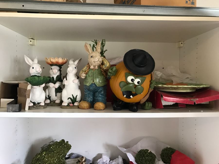 JUST ADDED - Large Home Decor Decoration Lot #1 With Raggedy Ann Doll - See Photos [Photo 2]