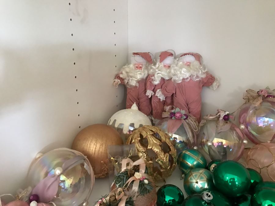 JUST ADDED - Large Home Decor Decoration Lot #2 With Nice Christmas Decorations - See Photos [Photo 19]
