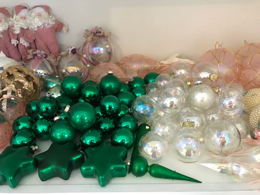 JUST ADDED - Large Home Decor Decoration Lot #2 With Nice Christmas Decorations - See Photos [Photo 12]