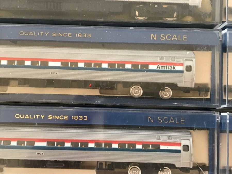 JUST ADDED - Vintage Collection Of BACHMANN N Scale Amtrak Electric Trains [Photo 5]