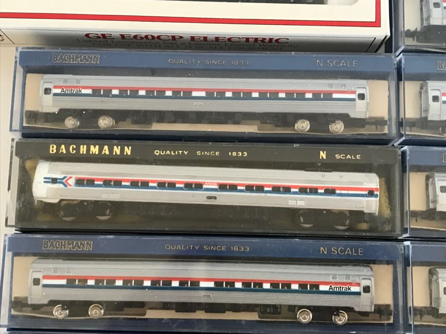 JUST ADDED - Vintage Collection Of BACHMANN N Scale Amtrak Electric Trains [Photo 6]