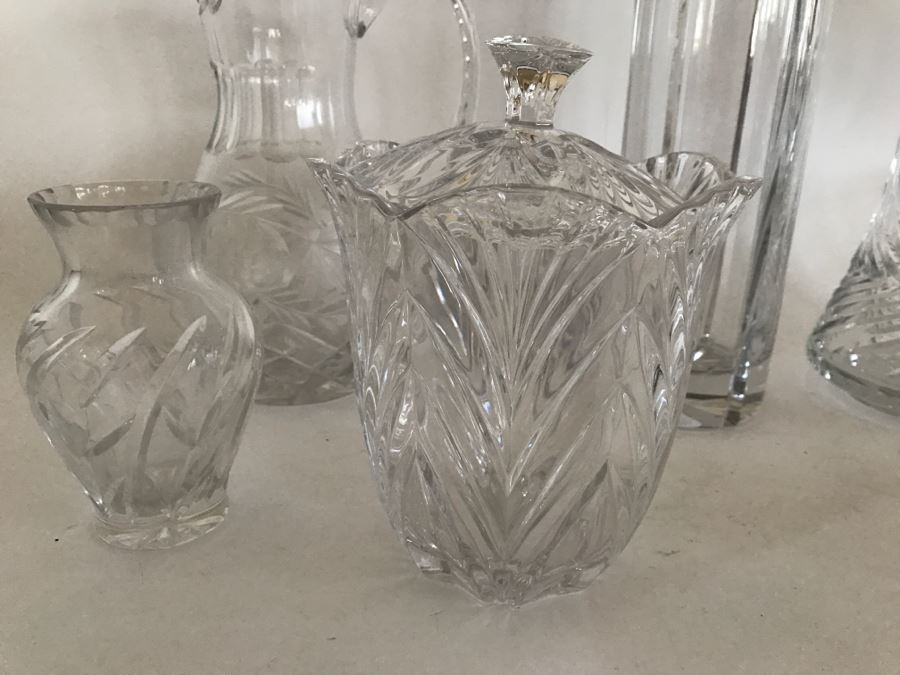 Cut Glass And Crystal Lot [Photo 10]