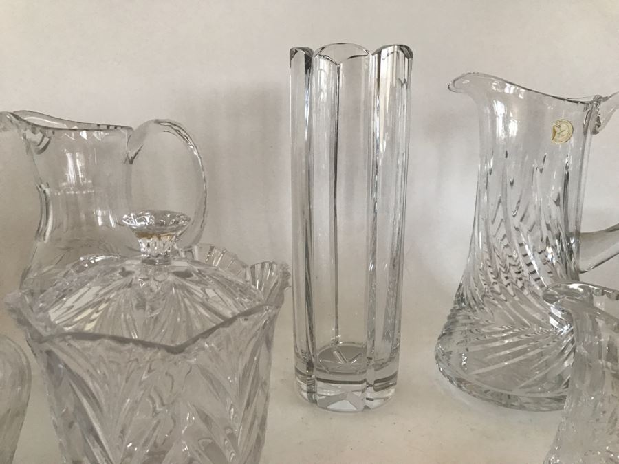 Cut Glass And Crystal Lot [Photo 8]