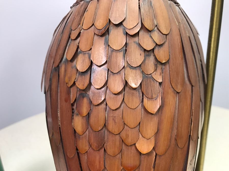 Designer Detailed Wicker Handmade Bird Lamp [Photo 13]