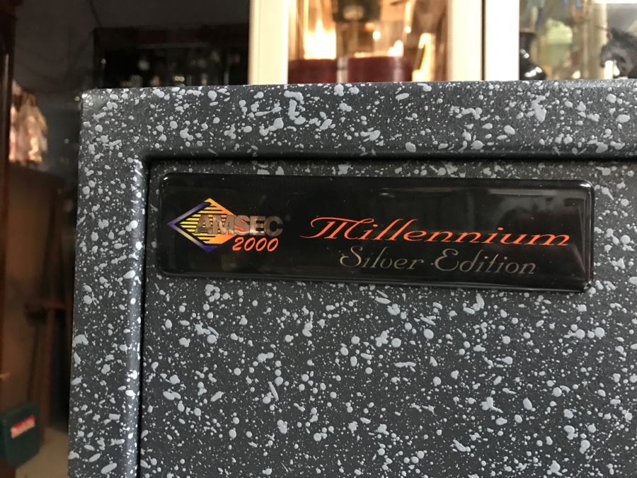 AMSEC 2000 Millennium Silver Edition Large Combination Safe American