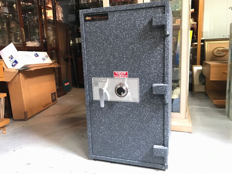 AMSEC 2000 Millennium Silver Edition Large Combination Safe American Security Products Co 21'W X 22'D X 39'H [Photo 2]