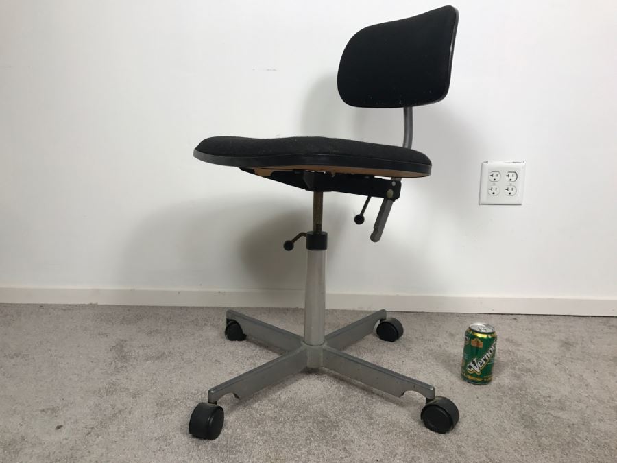 Vintage Mid-Century Office Chair Made In Denmark For Herman Miller [Photo 4]