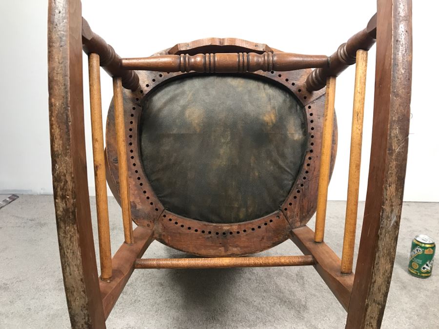 Antique Eastlake Wooden Rocking Chair [Photo 10]