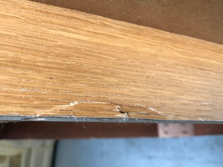 Pair Of Modern Stanley Furniture Side Tables Nightstands With Mirrored Tops - Note Cosmetic Damage To Bottom Of One [Photo 8]