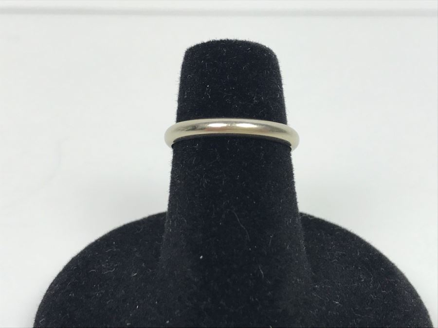 14K White Gold Ring 1.5g [Photo 7]