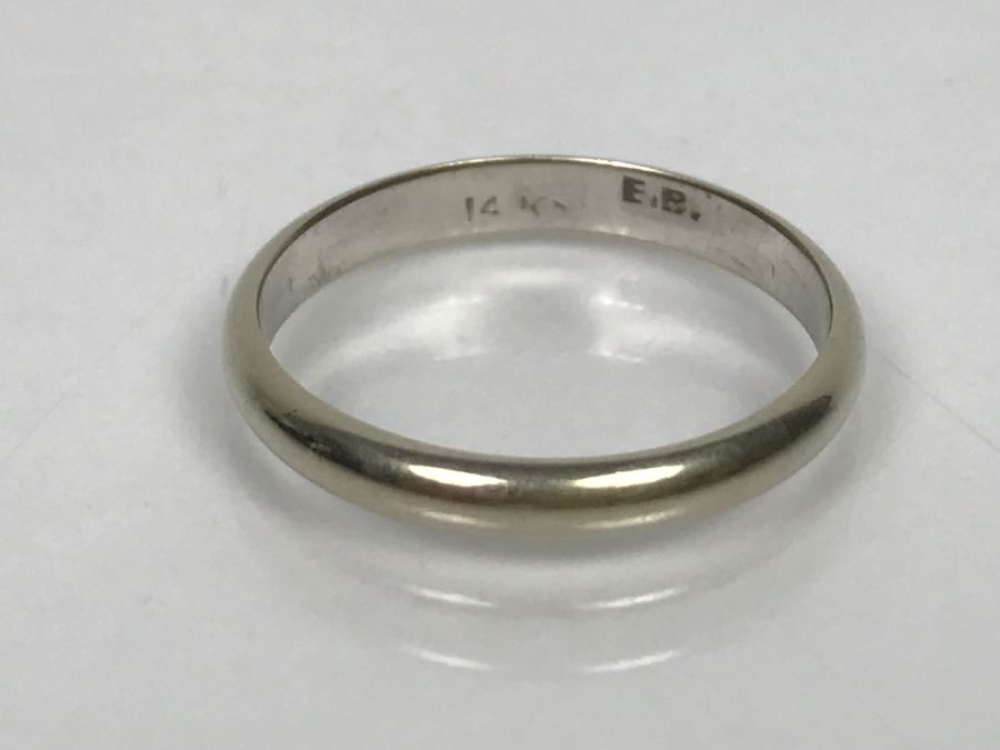 14K White Gold Ring 1.5g [Photo 1]