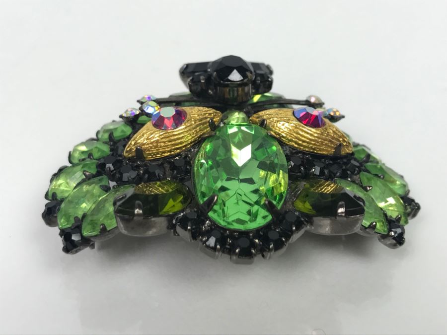 Cat Rhinestone Brooch Pin [Photo 6]