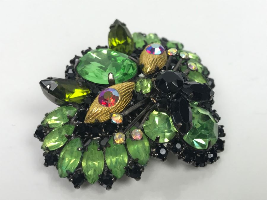 Cat Rhinestone Brooch Pin [Photo 5]