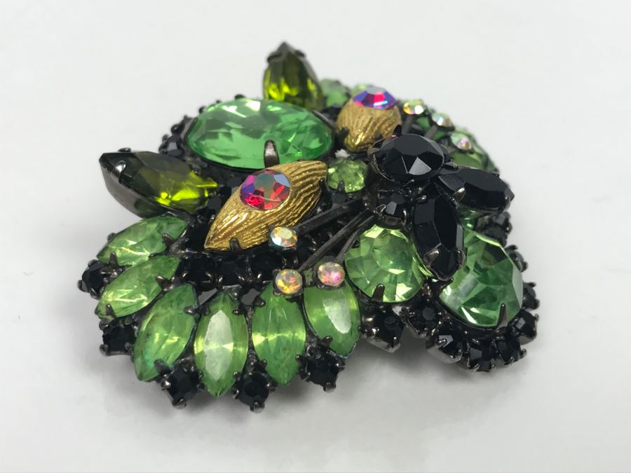 Cat Rhinestone Brooch Pin [Photo 9]