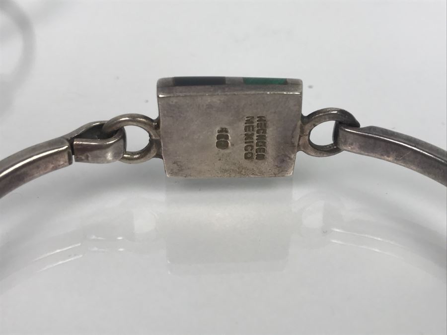 Pair Of Mexican Sterling Silver Bracelets 54.6g [Photo 6]