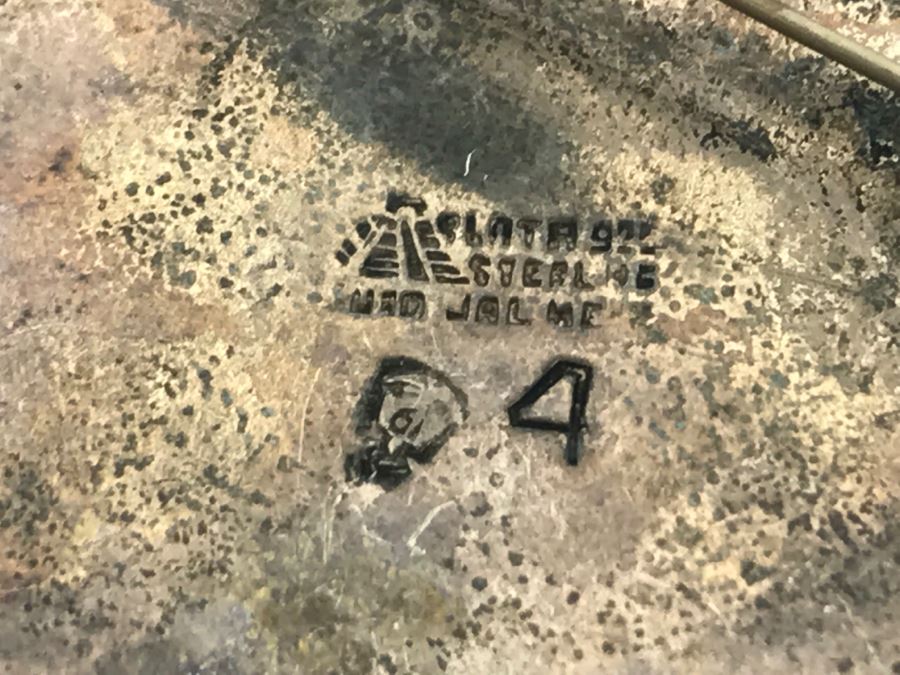 Various Sterling Silver Turquoise Jewelry Pieces Bracelet, Ring, Pendant And Cuff 81g [Photo 17]