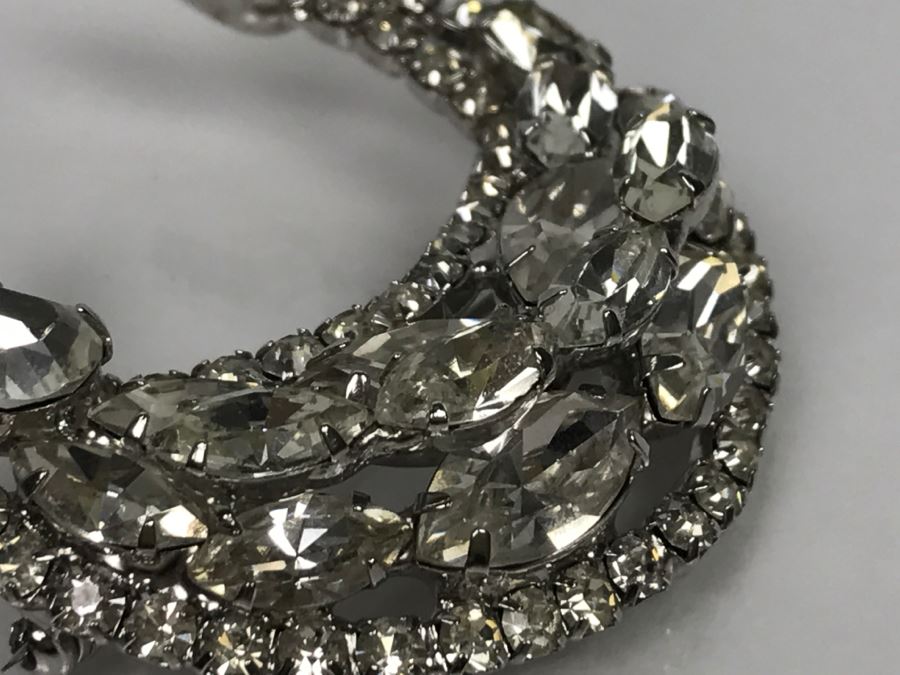 Vintage Rhinestone Brooch Pin [Photo 4]