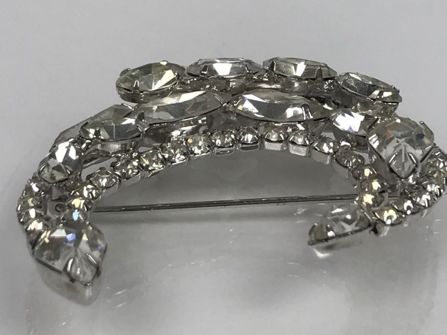 Vintage Rhinestone Brooch Pin [Photo 5]