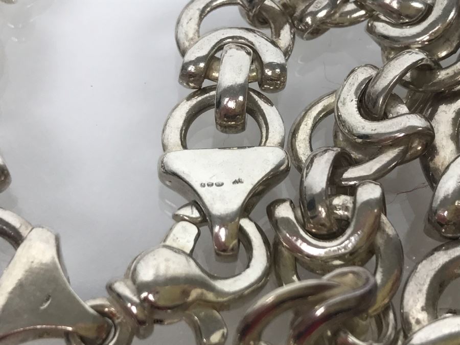 Chunky Sterling Silver Necklace 49g [Photo 5]