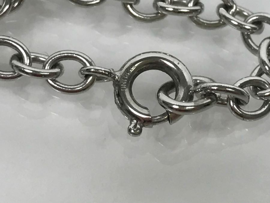 Sterling Silver Pendant With Sterling Silver Chain 25.3g [Photo 6]