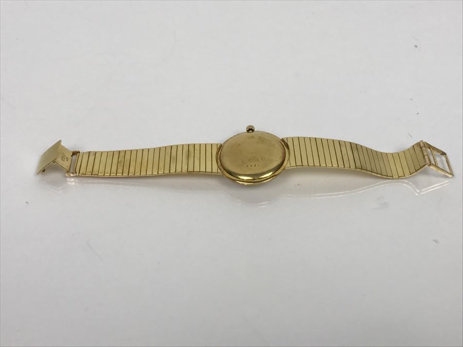 Rare RENAUD 18K Yellow Gold Watch With 18K Yellow Gold Watch Band 59.7g [Photo 36]