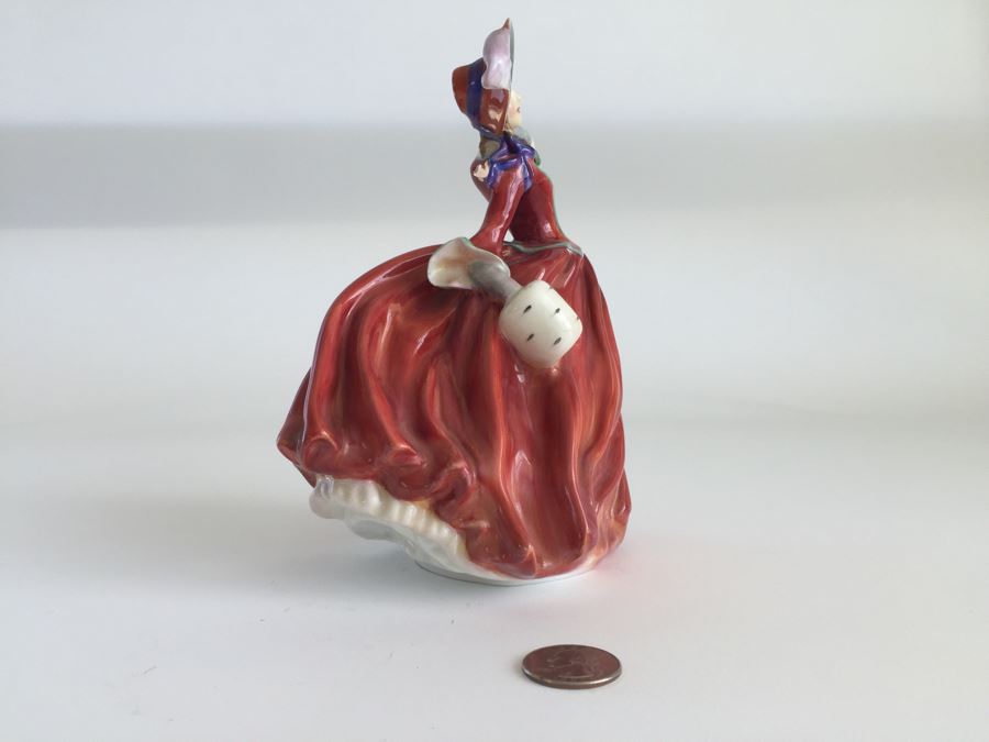 Vintage Royal Doulton Lady Figurine Autumn Breezes HN 1934 [Photo 5]